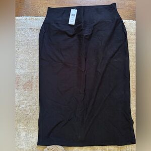 Eileen Fisher Black Pencil Skirt